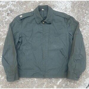 Vintage Boxy Cropped Military Army AG-274 Jacket Water Repellent Talon Zip 40R